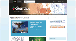 Desktop Screenshot of pokemoncrossroads.com